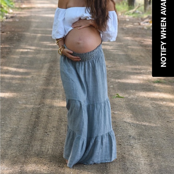 Beachwood baby linen skirt - Picture 2 of 5